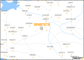 map of Opwateta