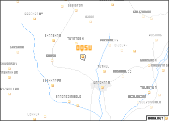 map of Oqsu