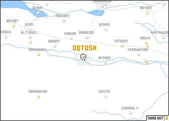 map of Oqtosh
