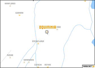 map of Oquinimia