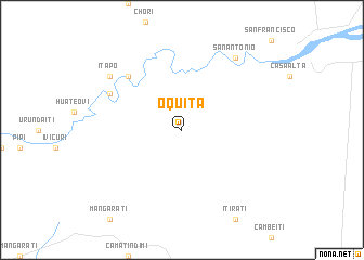 map of Oquita