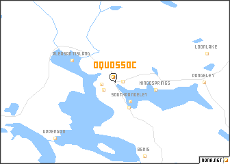 map of Oquossoc