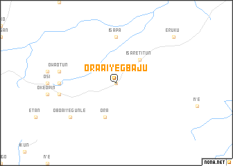 map of Ora Aiyegbaju