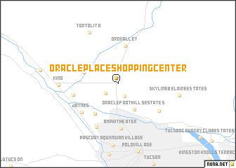 map of Oracle Place Shopping Center