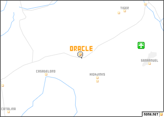 map of Oracle