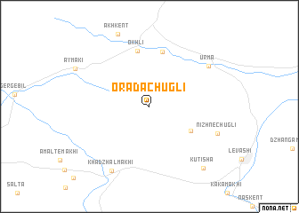 map of Orada Chugli