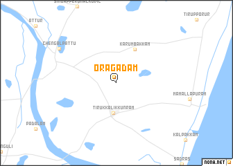 map of Oragadam