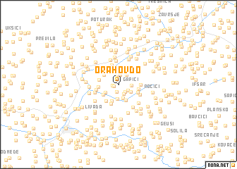 map of Orahov Do