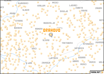 map of Orahovo