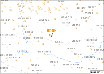 map of Orah