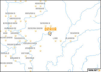 map of Orai\