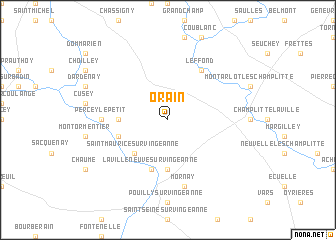 map of Orain