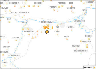 map of Orali