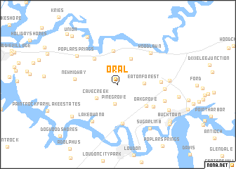 map of Oral