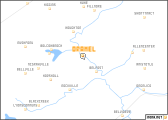 map of Oramel