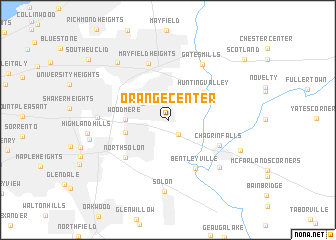 map of Orange Center