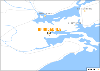 map of Orangedale