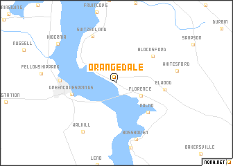 map of Orangedale