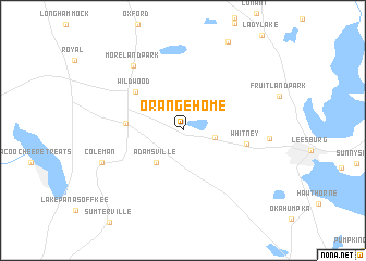 map of Orange Home