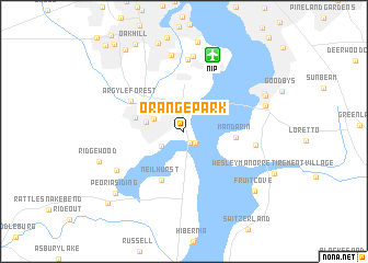 map of Orange Park