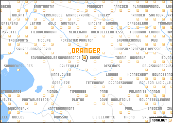 map of Oranger