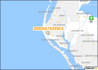 map of Orange Terrace