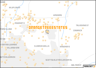 map of Orangetree Estates