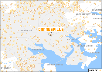 map of Orangeville