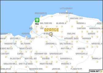 map of Orange