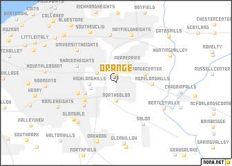 map of Orange