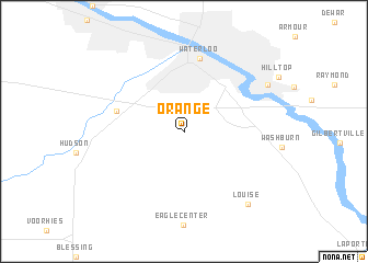 map of Orange