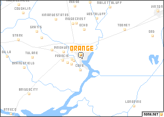 map of Orange