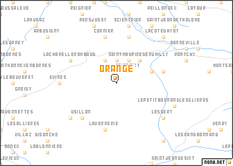 map of Orange