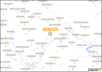 map of Orang-ni