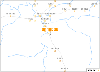 map of Orangou