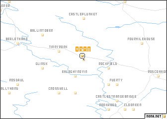 map of Oran