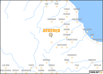 map of Orarako