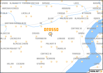 map of Orasso