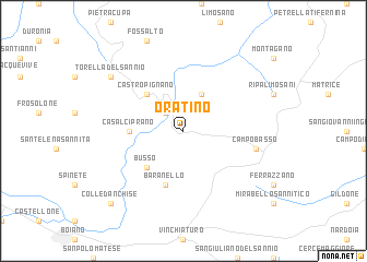 map of Oratino