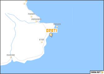 map of Orati