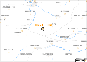 map of Oratovka