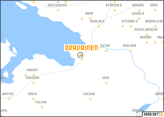 map of Oravainen