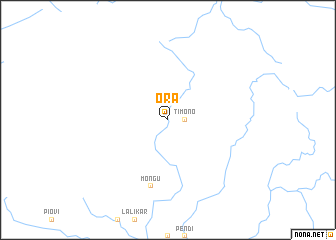 map of Ora