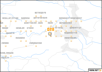 map of Ora