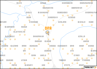 map of Ora