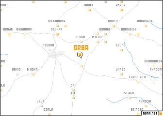 map of Orba