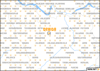 map of Órbida