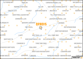 map of Orbois