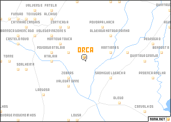 map of Orca