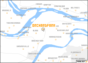 map of Orchard Farm